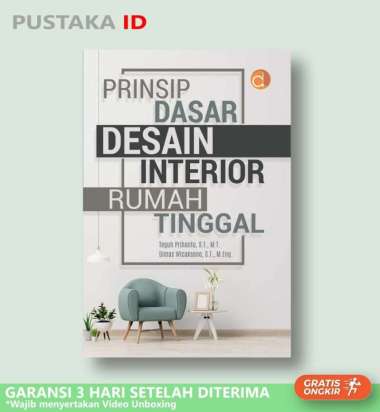 Buku Prinsip Dasar Desain Interior Rumah Tinggal