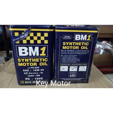 Oli BM1 BM 1 SAE 10W - 30 Motor Beat New 650ml 100% Asli