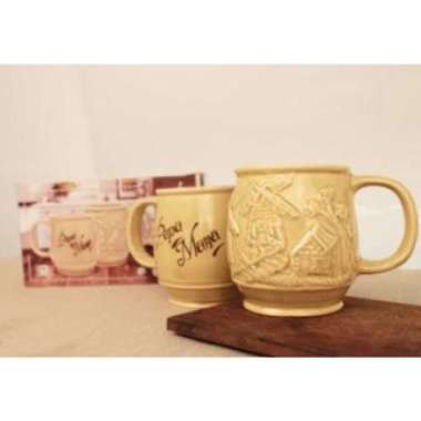 Mug Papa Mama Classic Couple Ceramic Satu Pasang Holland