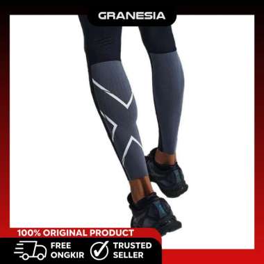 2XU Mens Light Speed React Comp Tights MA7049BBW|Celana Legging Lari Olahraga Pria L Black