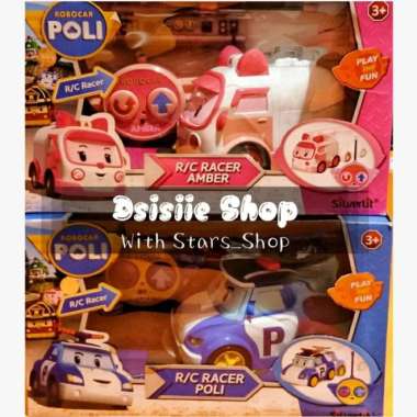 MAINAN REMOTE CONTROL POLI ROBOCAR AMBER-POLI-ROY