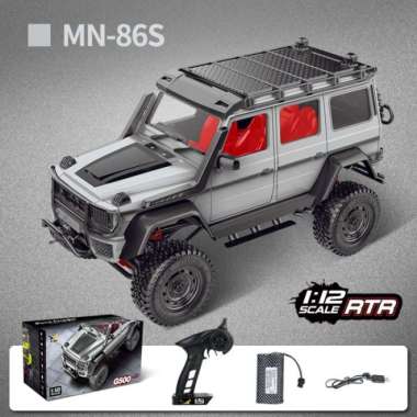 RC CRAWLER MN86S MN86 MERCEDES BENZ G500 2.4G 4WD OFF ROAD TRUCK MN86S silver