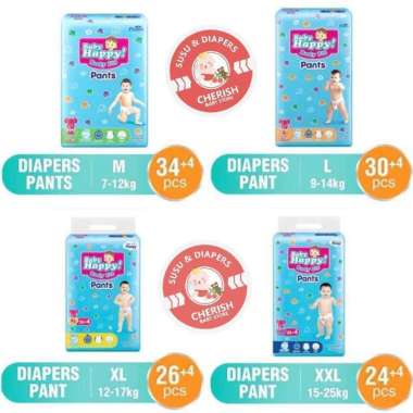 Baby Happy M / Baby Happy L / Baby Happy XL / Baby Happy XXL L