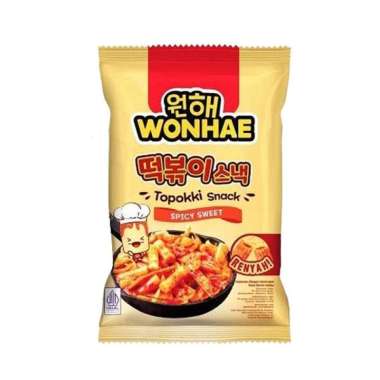 WONHAE TOPOKKI SNACK SPICY SWEET 80GR
