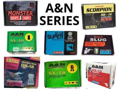 A&amp;N Series | Scorpion | D12 Super | D12 Classic | Ex 10 Heavy | SY-20 | SY-18 | DR12 | Monster | Slug 14 Grain Ex10 Heavy