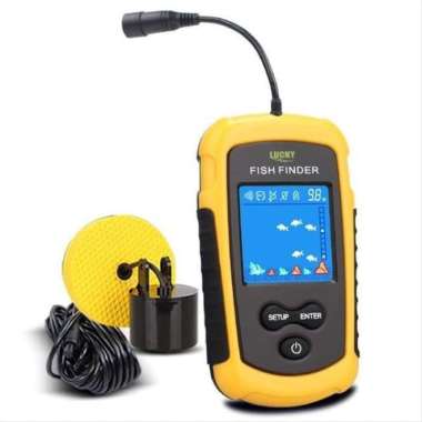 Fish Finder Lucky Color Pencari Ikan FFC1108 Sonar Locator FFC1108-1