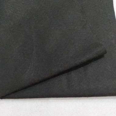 Kain Flanel Lembaran 50x45cm Hitam