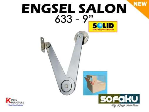 Engsel Salon Merk Solid 633 - Engsel Jendela