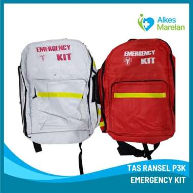 Tas Ransel Emergency Kit Jumbo / Tas P3K / Emergency Responder Kit Putih