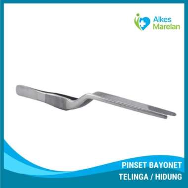 Pinset Telinga 14cm / Pinset Bayonet / Pinset Hidung 14cm