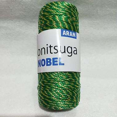 Benang Rajut Nylon Hijau Kuning