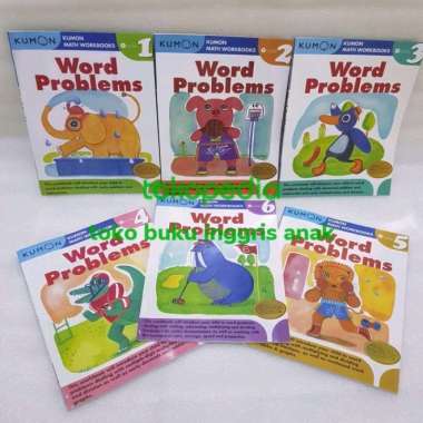 Kumon Math Workbooks Imported Book Buku Impor Matematika Anak SD Multivariasi