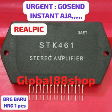 1pcs STK461 STK 461 ORIGINAL ASLI POWER AUDIO AMPLIFIER IC TRANSISTOR IGBT