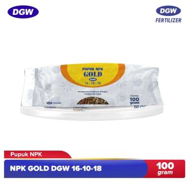 DGW - PUPUK NPK GOLD 16-10-18 @100 GRAM