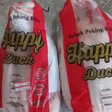 bebek peking frozen merek happy duck ukuran 2.0-2.2 kg Multivariasi Multicolor