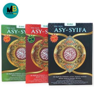 Al Quran Asy-Syifa Terjemah Latin PerKata Uk A5, Al-Quran Asy Syifa Multivariasi Multicolor