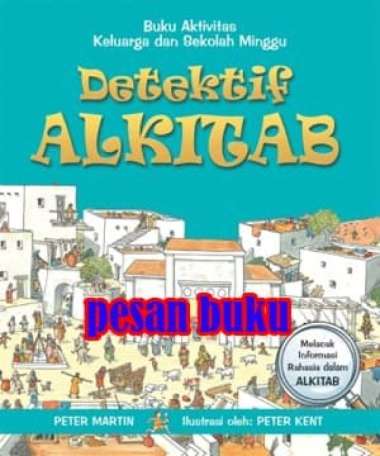 Buku Detektif Alkitab Aktivitas Keluarga dan Sekolah Minggu Multivariasi Multicolor
