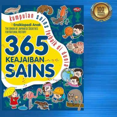 Buku Ensiklopedia Anak - 365 Keajaiban Sains - Kumpulan Sains Terbaik Multivariasi Multicolor