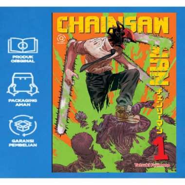 Komik Akasha : Chainsaw Man Vol 01 Multivariasi Multicolor