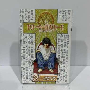 Death Note vol 2 Tsugumi Ohba Viz Media Komik English Manga Multivariasi Multicolor