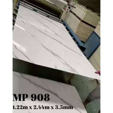 Marmer Pvc Dinding/ Marmer Pvc Glossy Terbaik MP 908