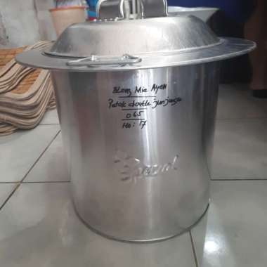 Blong Mi Dandang Mie Ayam Petak Double Junjungan Alumunium Tebal no 17