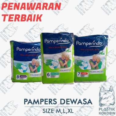PAMPERS DEWASA ( HARGA UTK 1 PACK) L