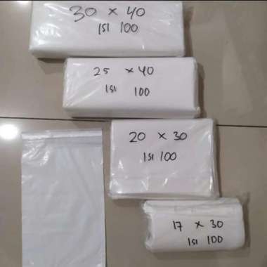 POLYMAILER SEAL HITAM 20 x 30 | PLASTIK PACKING ONLINE SHOP Putih