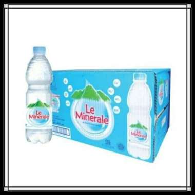 Air Mineral Le minerale 600ml. 1 dus @ 24 botol