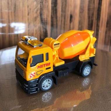 Diecast Truk Molen Miniatur Orange