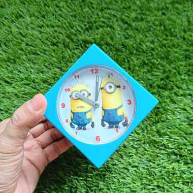 Jam Weker / Jam Alarm Minions Sandi Design Kuning