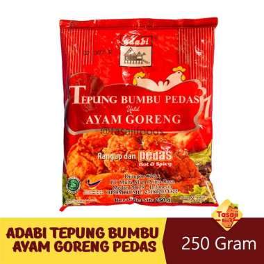 Adabi Tepung Bumbu Ayam Goreng Pedas 250 gram