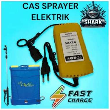 Cas Aki Sprayer Elektrik | Cas Tengki Elektrik | Charger Sprayer Elektrik 12 v 1 A