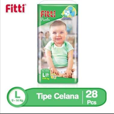 Fitti Pants L 28 - Popok Celana Bayi Fitti L 28