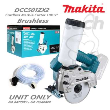 Mesin Potong Keramik Baterai Cordless Marble Cutter 18V 5" Makita DCC501ZX2 DCC501 Marmer Granit - U
