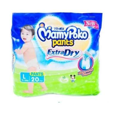 Mamypoko Pants Extra Dry L Pack 20 Pcs