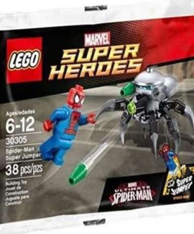 LEGO Marvel - 30305 Spider-Man Super Jumper Polybag Toy Movie Studios Superheroes Building Kid Toys