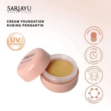 Sariayu Cream Foundation 13 gr Kuning Gading