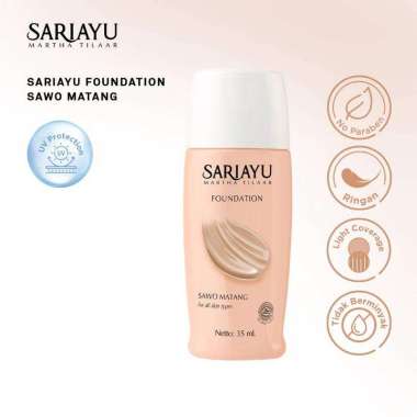 Sariayu Foundation 35 ml Kuning Gading