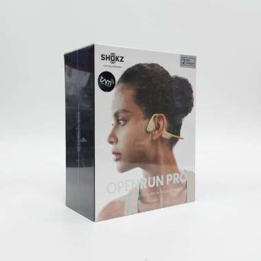 Shokz OpenRun Pro - Headphone Nirkabel Bone Conduction Open-Ear