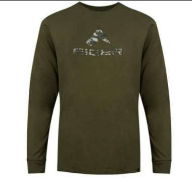 Kaos Lengan Panjang Eiger Army Bricks T-shirt Hitam S