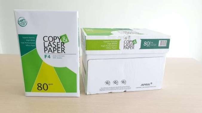 Copy & Laser | Kertas HVS 1 Rim | F4 | 80 gsm