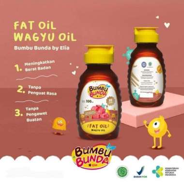 Bumbu Bunda Elia Chicken Fat Oil / Beef Fat Oil / Minyak MPASI Beef Oil