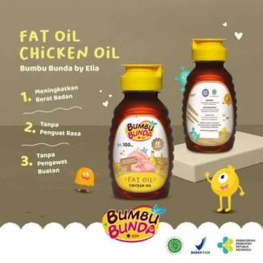 Bumbu Bunda Elia Chicken Fat Oil / Beef Fat Oil / Minyak MPASI Chicken Oil