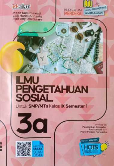 Buku LKS IPA IPS WAJAR GRAHA PUSTAKA SMP/MTS KELAS 7 8 9 Merdeka Ganjil 2024/2025 - Original IPS Kel