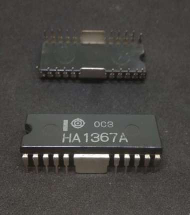 IC HA1367A Amplifier System Utk Kaset Tape Rekorder 2.2W Power Amplifier