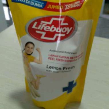 [ 2pcs ] Lifebuoy body wash 825ml sabun mandi cair antibacterial 825ml Lemon Fresh