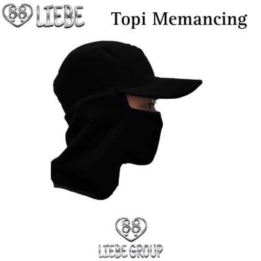 Liebe Topi memancing/mancing HITAM