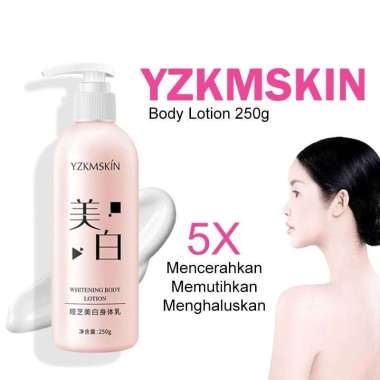 YZKMSKIN Whitening Body Lotion Pemutih Badan Seluruh Tubuh Pelembab Kulit Hand Body 250g