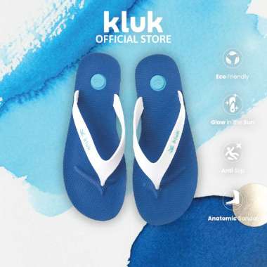 KLUK Sandal Jepit Pria - Helios Uno Esta Blue - Anatomic Premium Sandal 41